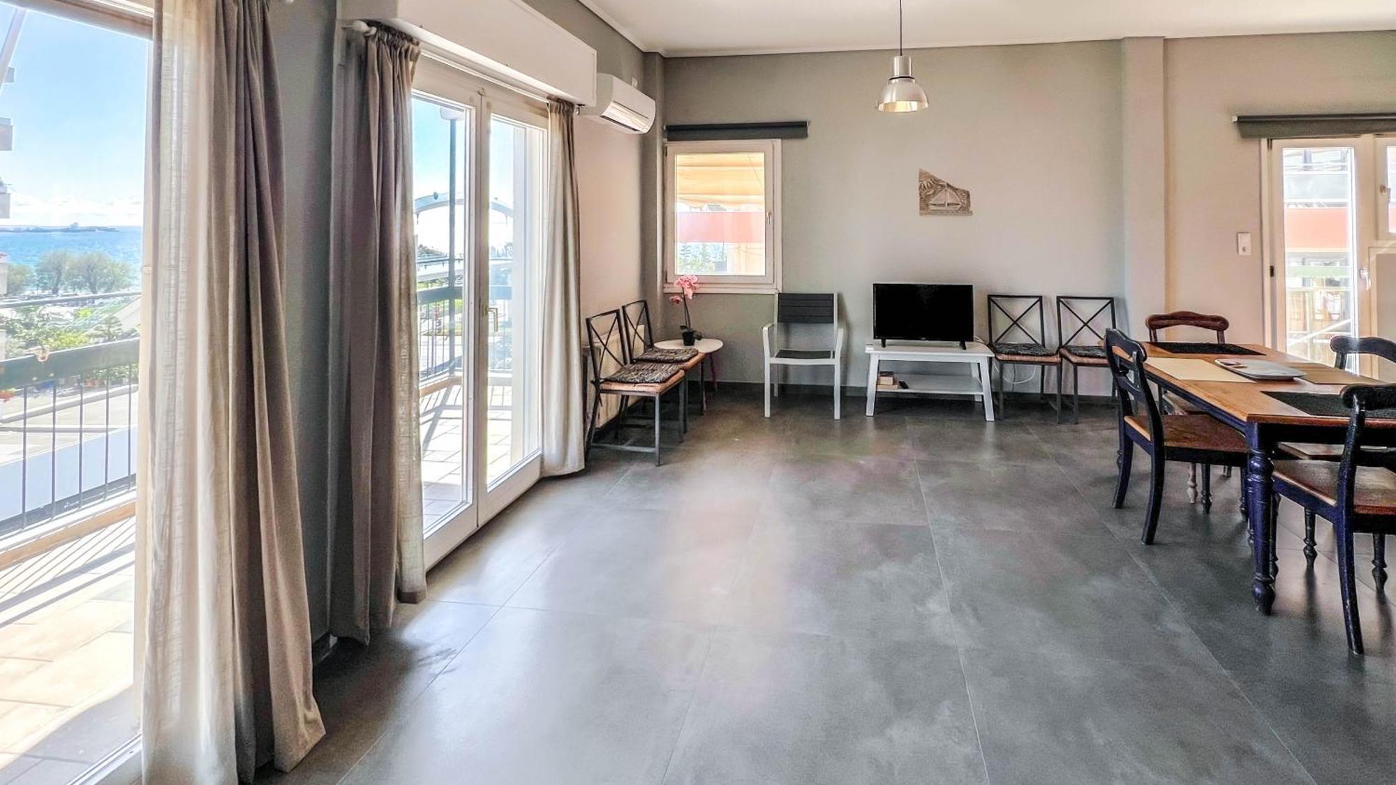 Alimos Sea View Family Apartment Атина Екстериор снимка